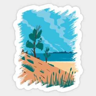 Indiana Dunes National Park Sticker